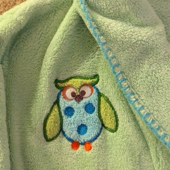 Mid Length Robe, Mint Green - Picture 3 of 4